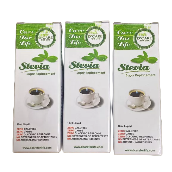 DCare Stevia Sweetener Combo Set ( 3 Botol ) Shopee Malaysia