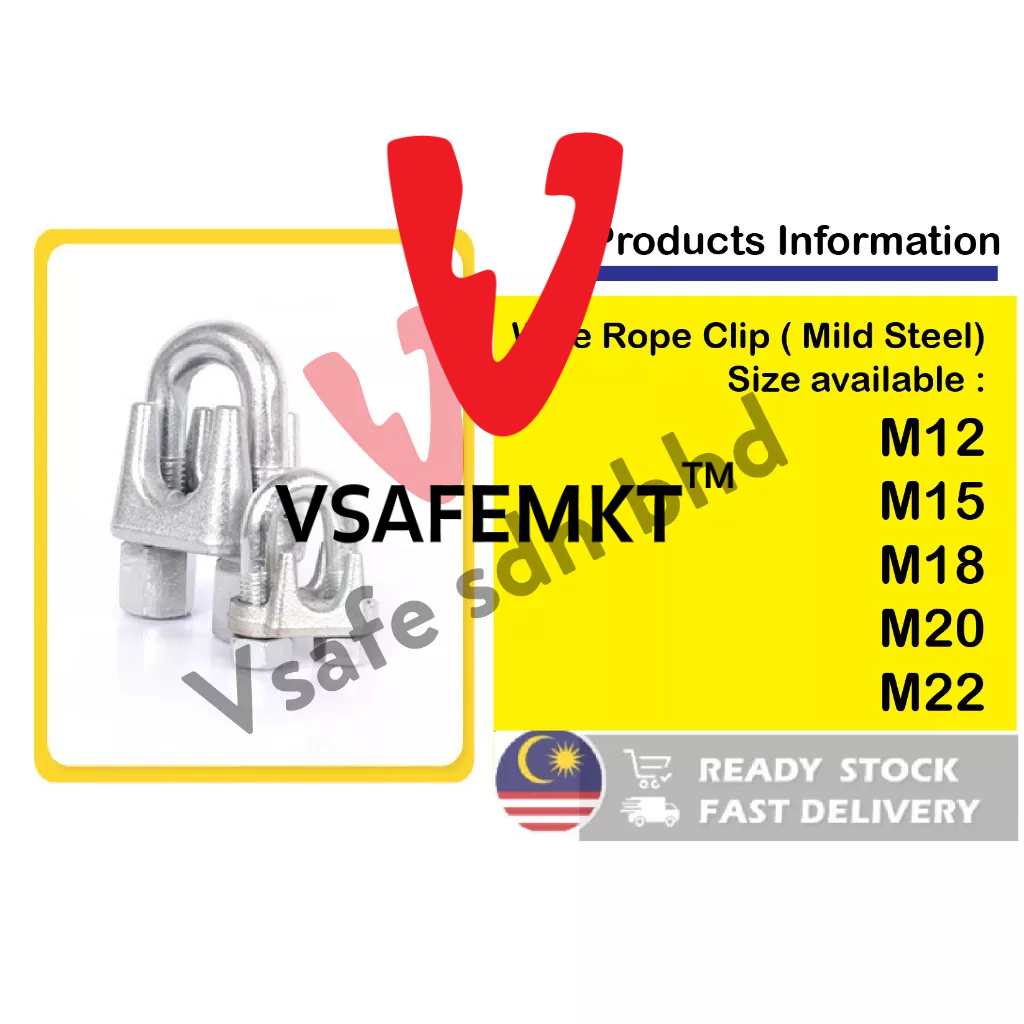 crimping tool wire crimper wire crimp Mild Steel Wire Rope Clip UBOLT