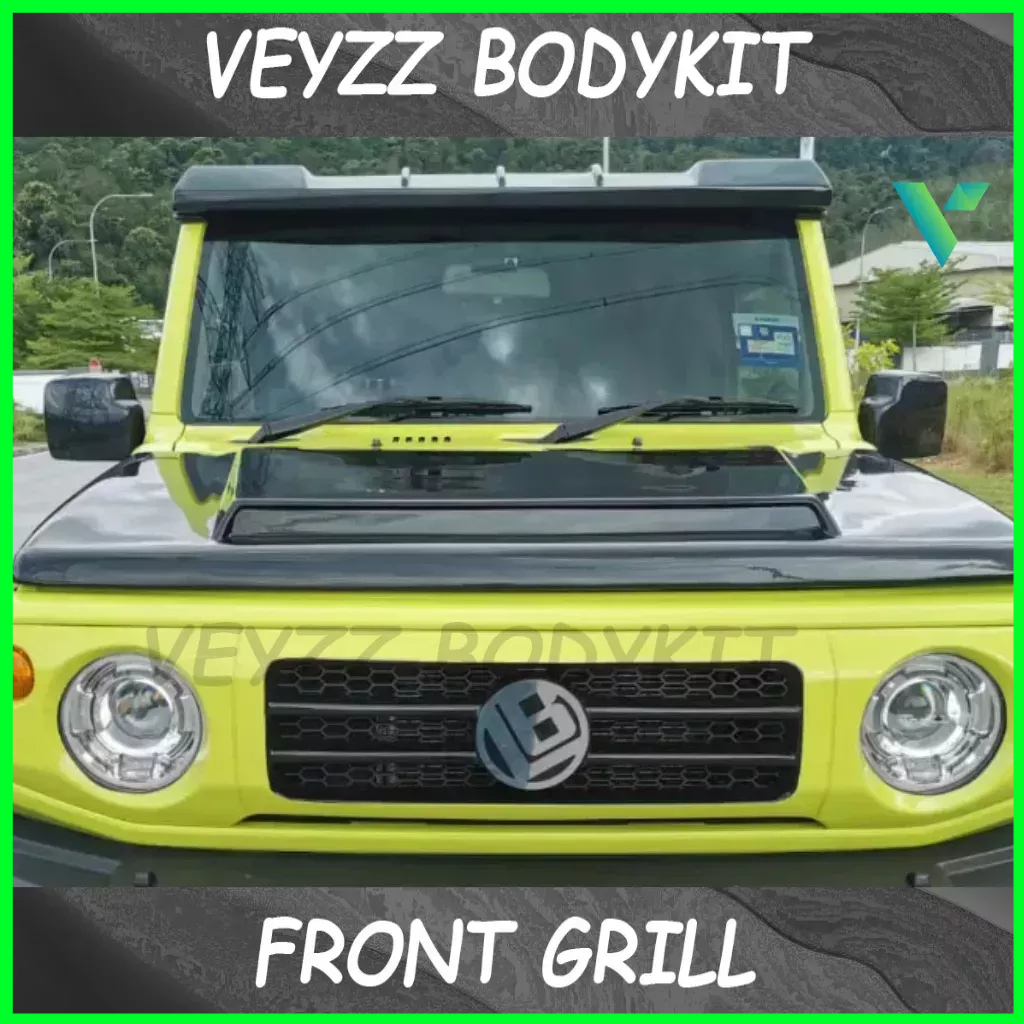 Suzuki Jimny 2018 Onwards LBWK Top Cover / Bonnet / Grill FRP | Shopee