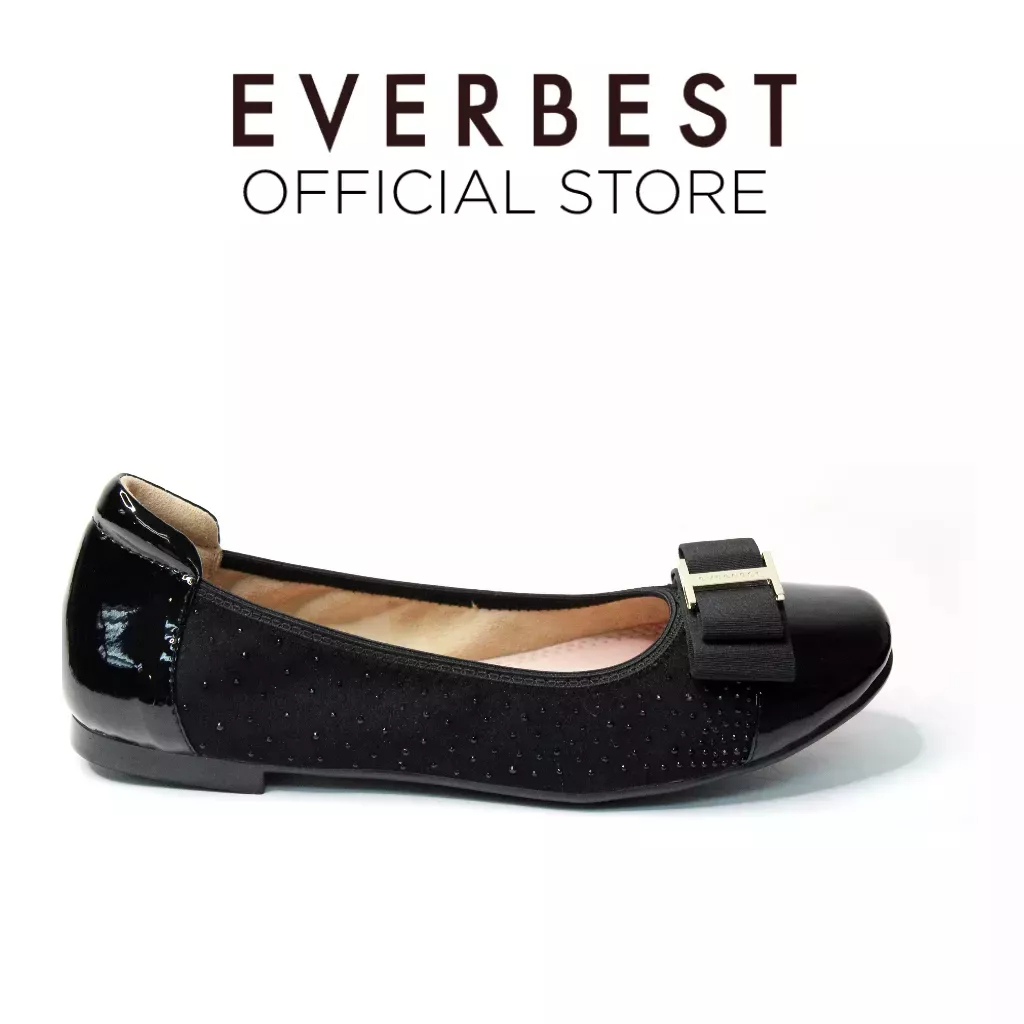 EVERBEST Kasut Perempuan Ladies Flat Pump Shoes E0222080 Shopee Malaysia