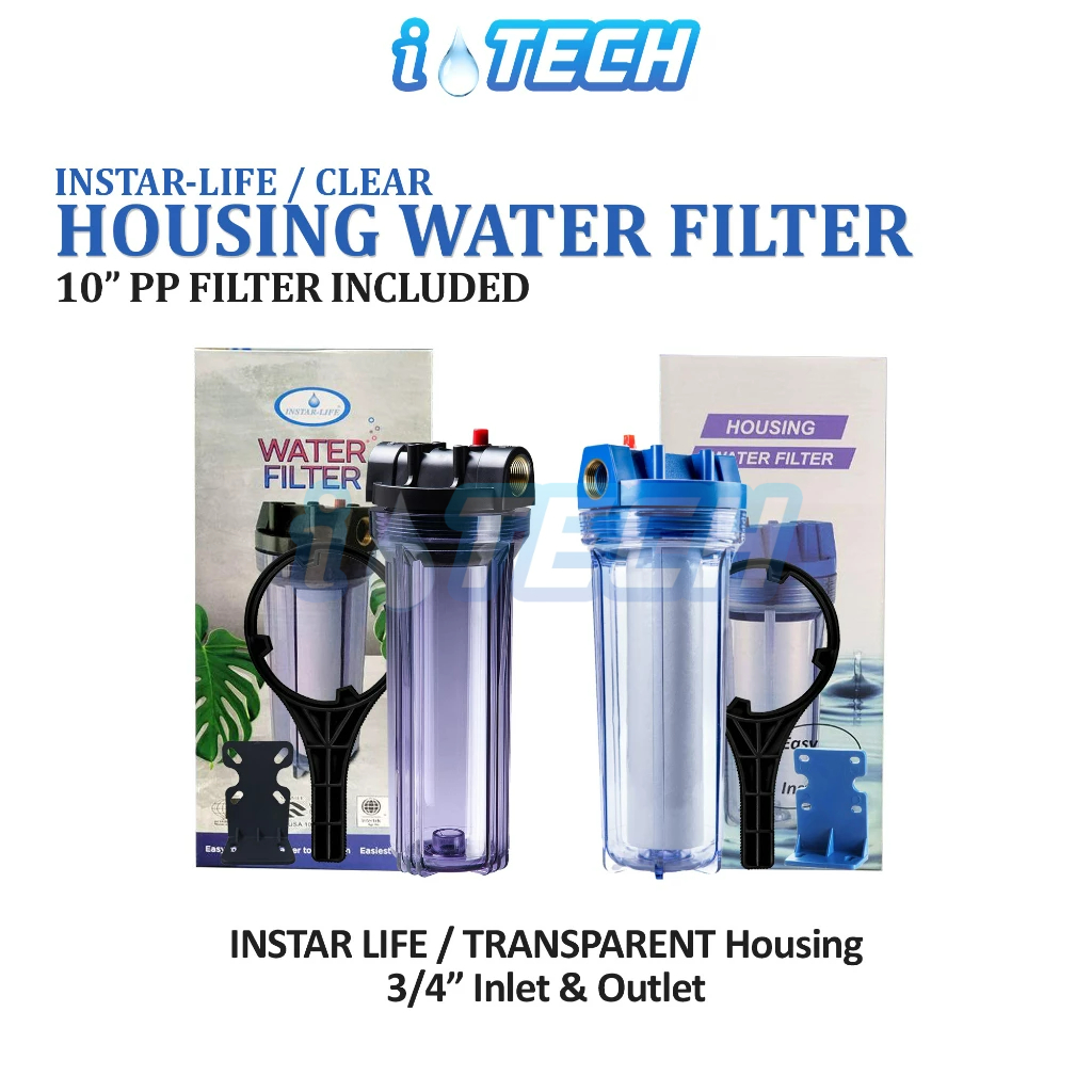High Quality Water Filter Housing with 10" PP Sediment Filter 3/4