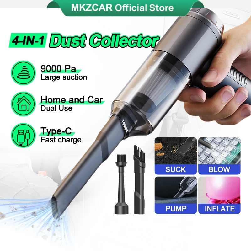 Car Vacuum Cordless Cleaner 9000pa Mini Vacuum Cleaner Wet And Dry