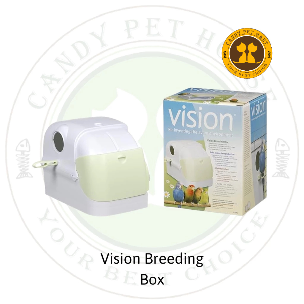 Vision Bird Breeding Box/Vision Nest For Budgies, Lovebirds, Parrotlets ...