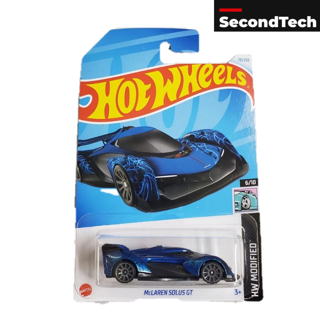 Hot Wheels McLAREN SOLUS GT Blue Case D 2024 | Shopee Malaysia