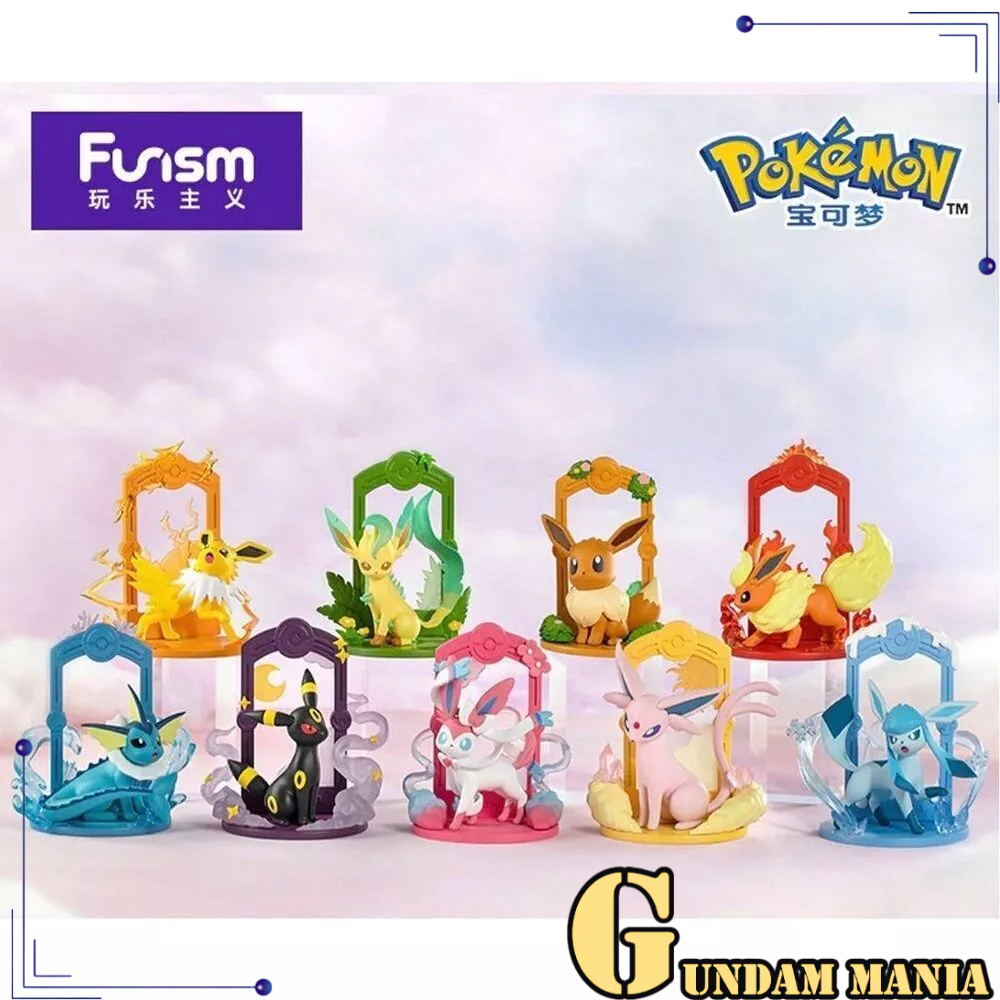 【ORIGINAL】FUNISM Pokemon Eevee Evolution 1.0 Blind Box Figure | Shopee ...