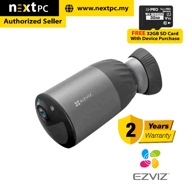 Telecamera a batteria bc1c ezviz 303102026-standalone 4mp
