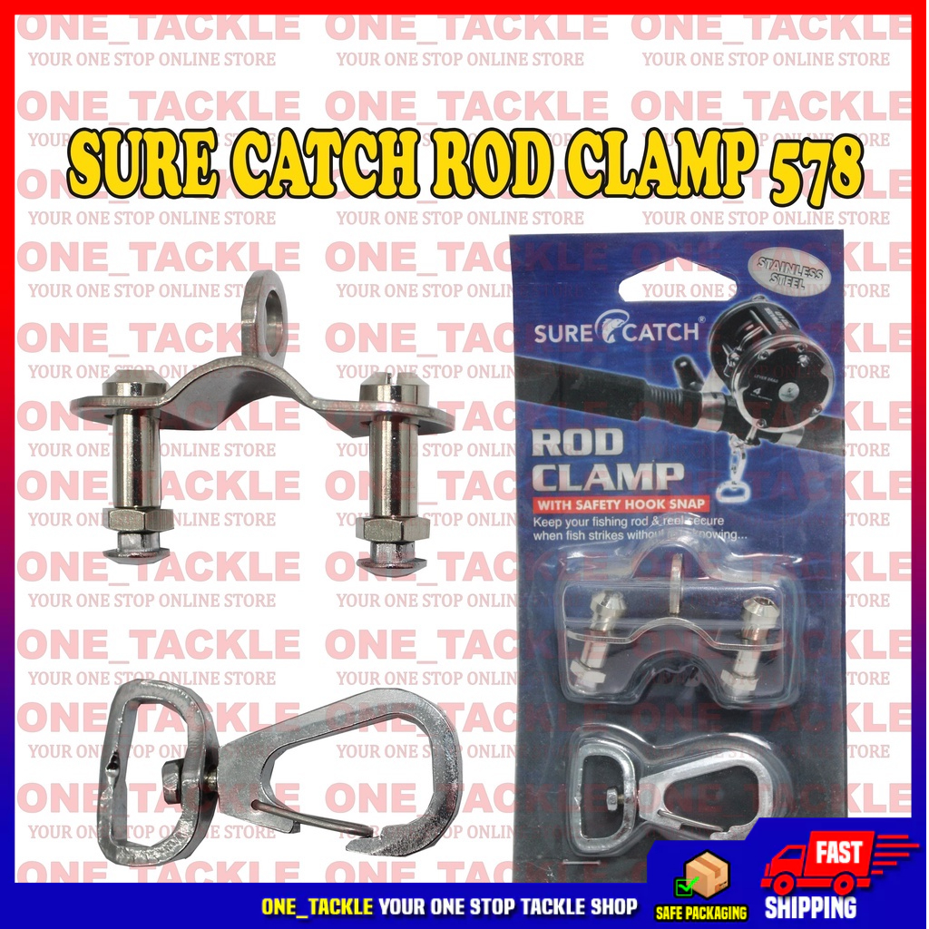 Sure catch rod clamp 578 rod clamp