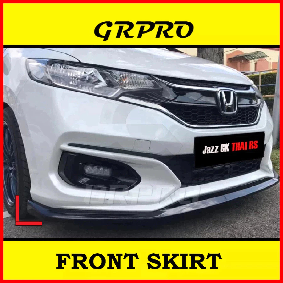 🔥JDM🔥 BEST FITMENT Honda Jazz GK5 2017-2020 Thai Design Front Lip/Thai ...