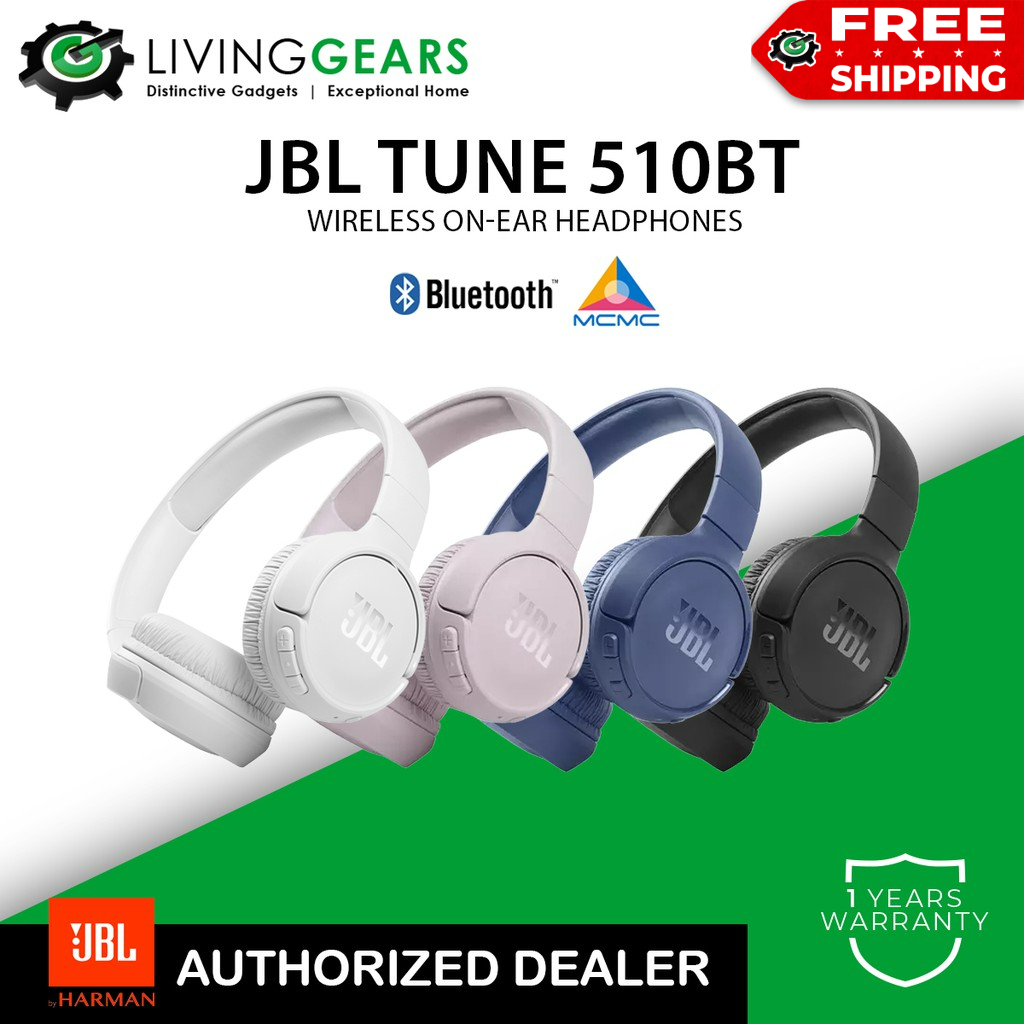 Harman JBL Tune Wireless Bluetooth OnEar Headphones 205BT/T450/T500