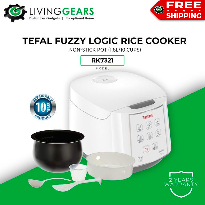 Tefal Fuzzy Logic Rice Cooker RK1721 (0.4L) / RK5151 (0.7L) / RK7301 (1 ...