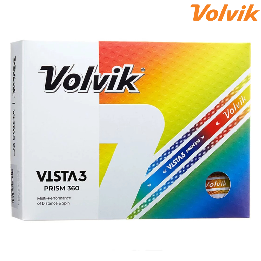 Volvik Vista3 Prism 360 Premium Distance Golf Ball Shopee Malaysia