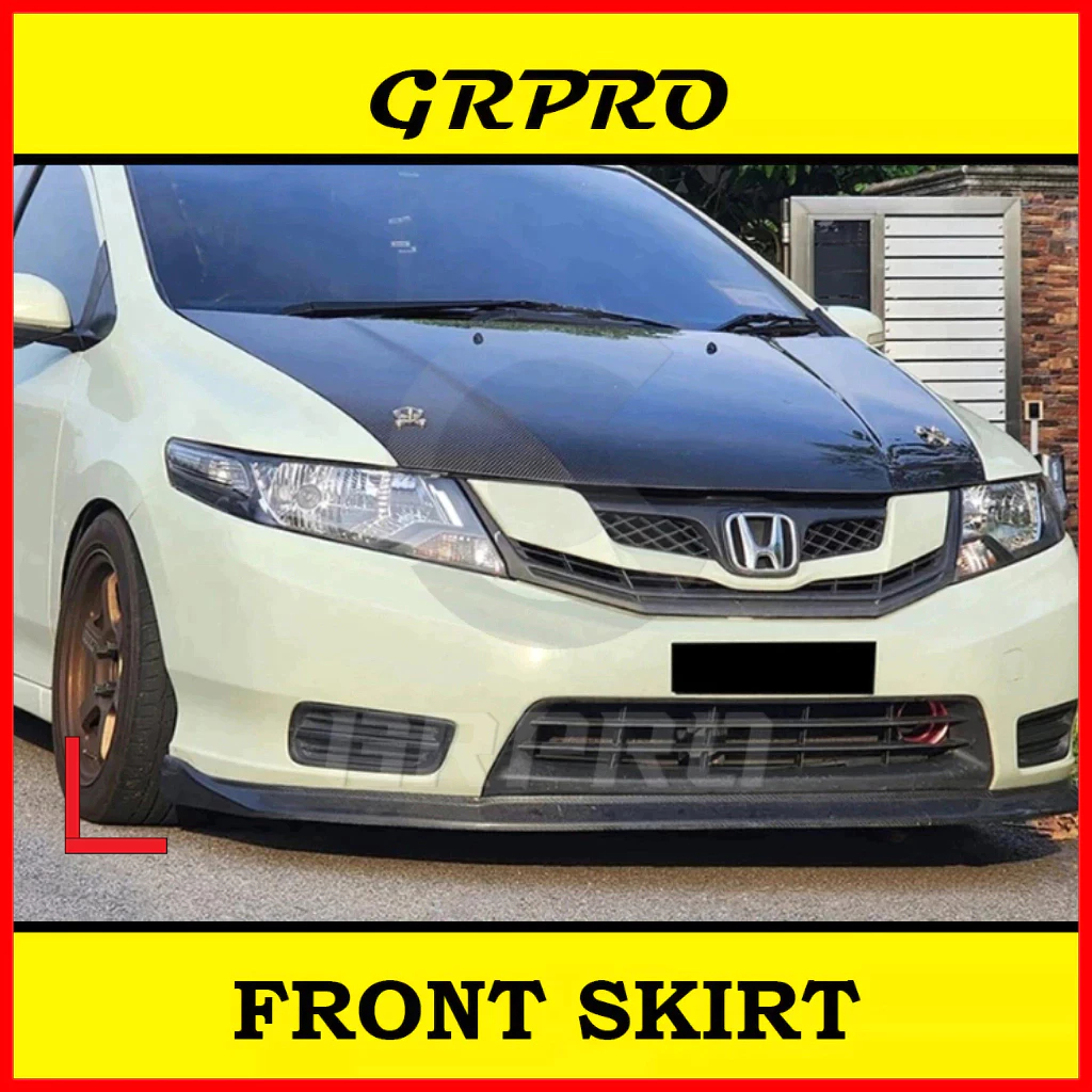 Honda City GM2 2012-2013 Takero Front Lip/Front Skirt WITHOUT PAINT ...