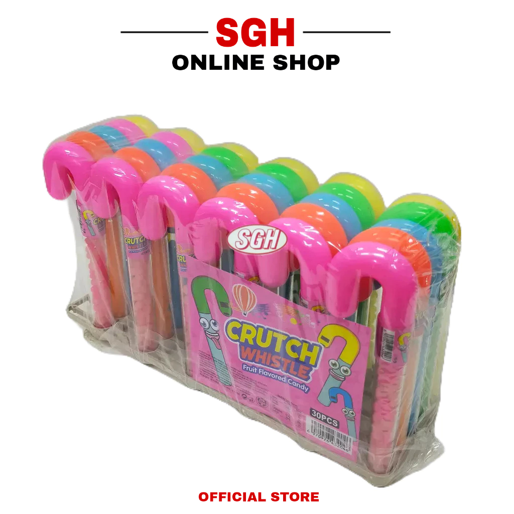 Crutch Whistle fruit Flavour Candy 30pcs | Shopee Malaysia