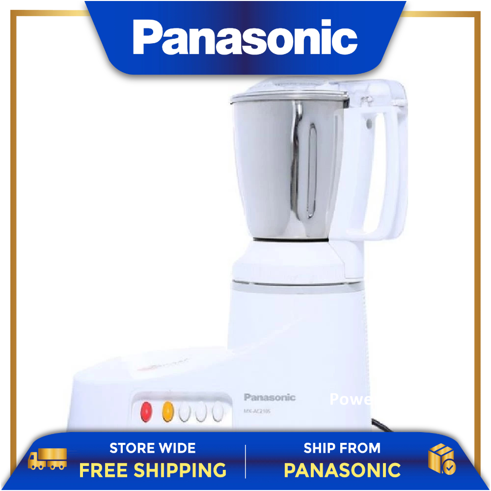 PANASONIC MX-AC210 MIXER GRINDER (1000W) 1.0L MX-AC210SWUA | Shopee ...