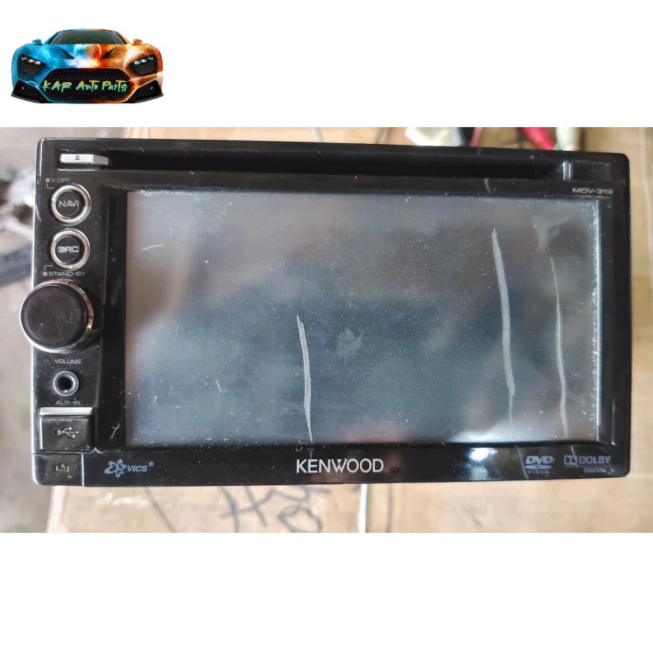 KENWOOD MDV-313 ORIGINAL JAPAN CD DVD AUX USB RECEIVER FM89.9