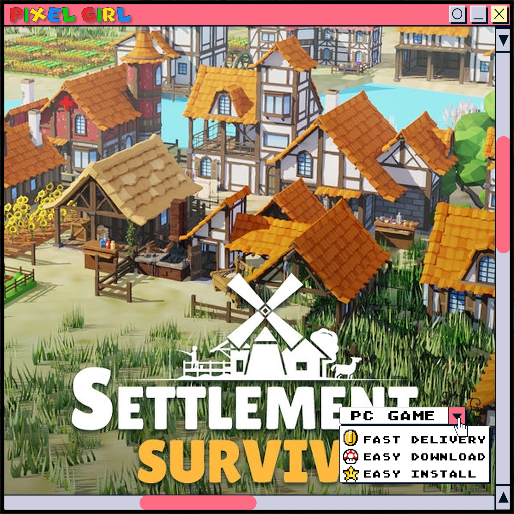 Settlement Survival PC Digital Download Offline [PC Game] Shopee Malaysia