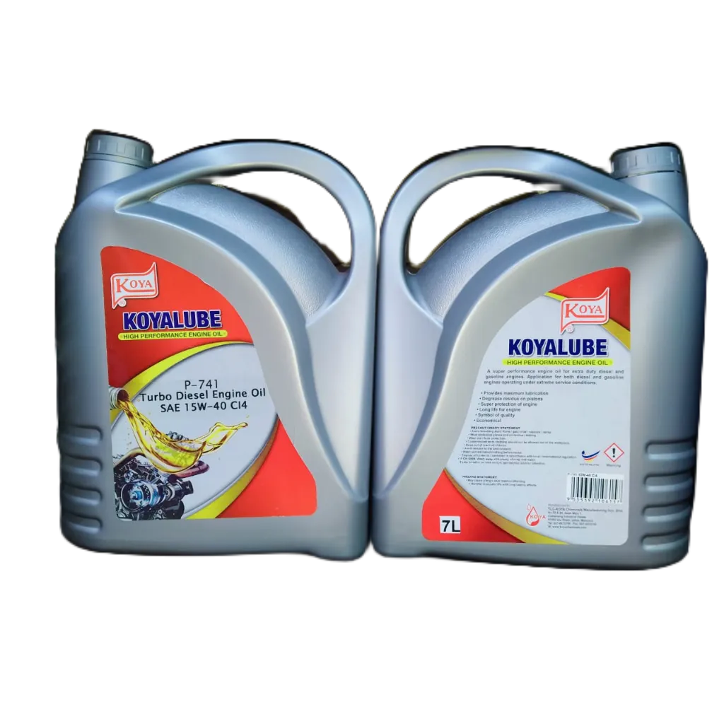 Turbo Diesel Engine Oil SAE 15W40 CI4 5L Shopee Malaysia