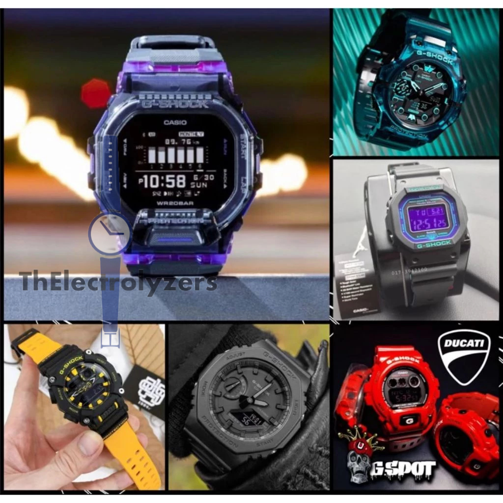 Jam g best sale shock paling cantik