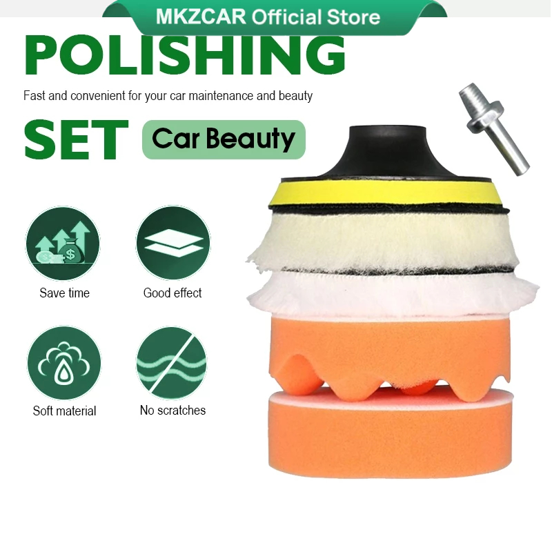 Car Polish Sponge Span Polish Kereta Sponge Polish Machine Car ...