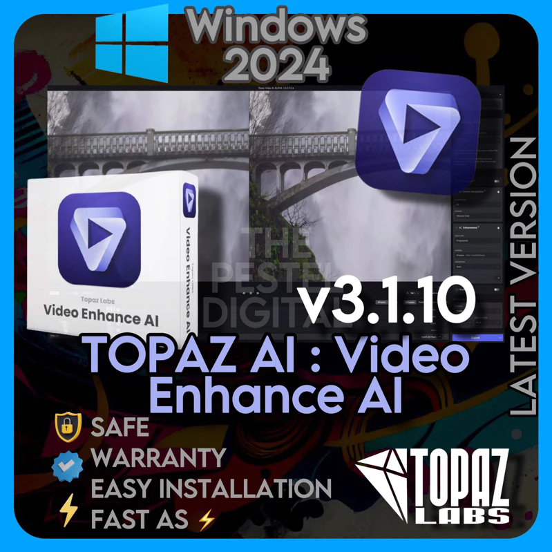 Topaz AI Video Enhance AI Latest Lifetime Full Version Windows