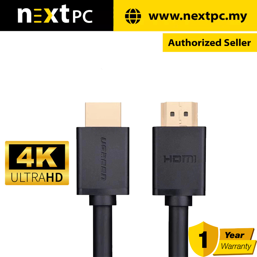 [Ready Stock] UGREEN HDMI Cable VER 2.0 4K@60HZ 10M - 30M (BLACK) / 1 ...
