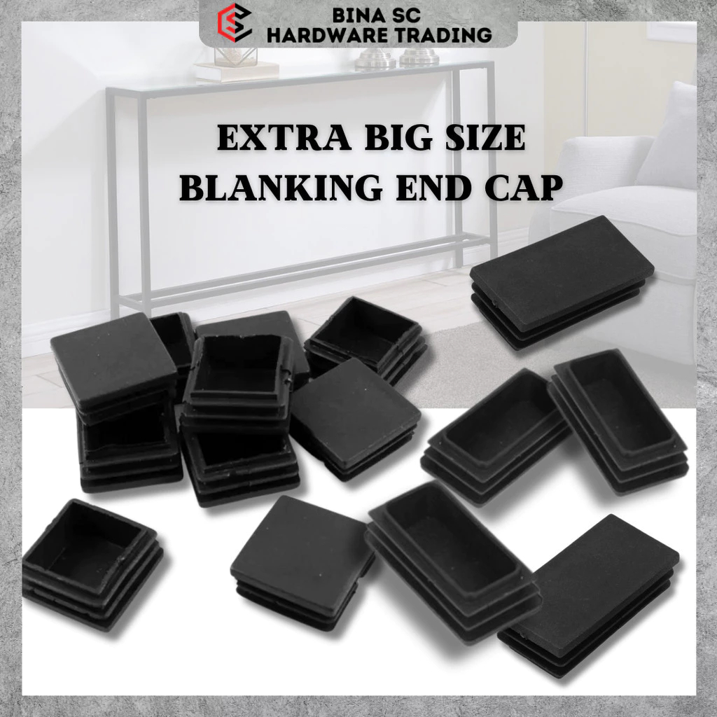 BINA (2x3)(2x4)(2x6)(3X3)(4x4)Hollow Plastic Blanking Insert End Cap ...