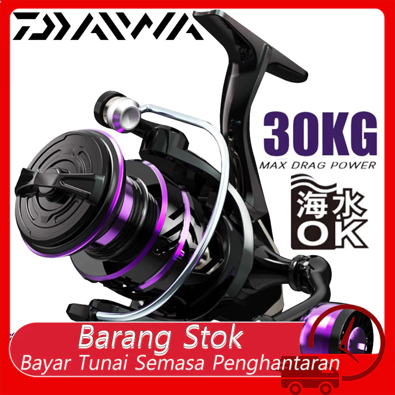 Daiwa Reel Mesin Joran Pancing Spinning Reel Candat Sotong Candat Duel