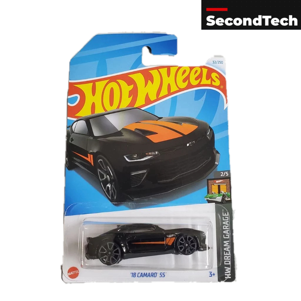 Hot Wheels '18 Camaro SS' Black Case B 2024 | Shopee Malaysia