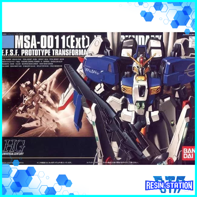 Gundam HGUC 1/144 MSA-0011 'S-Gundam' - Model Kit - Modellino Assemblaggio - 4