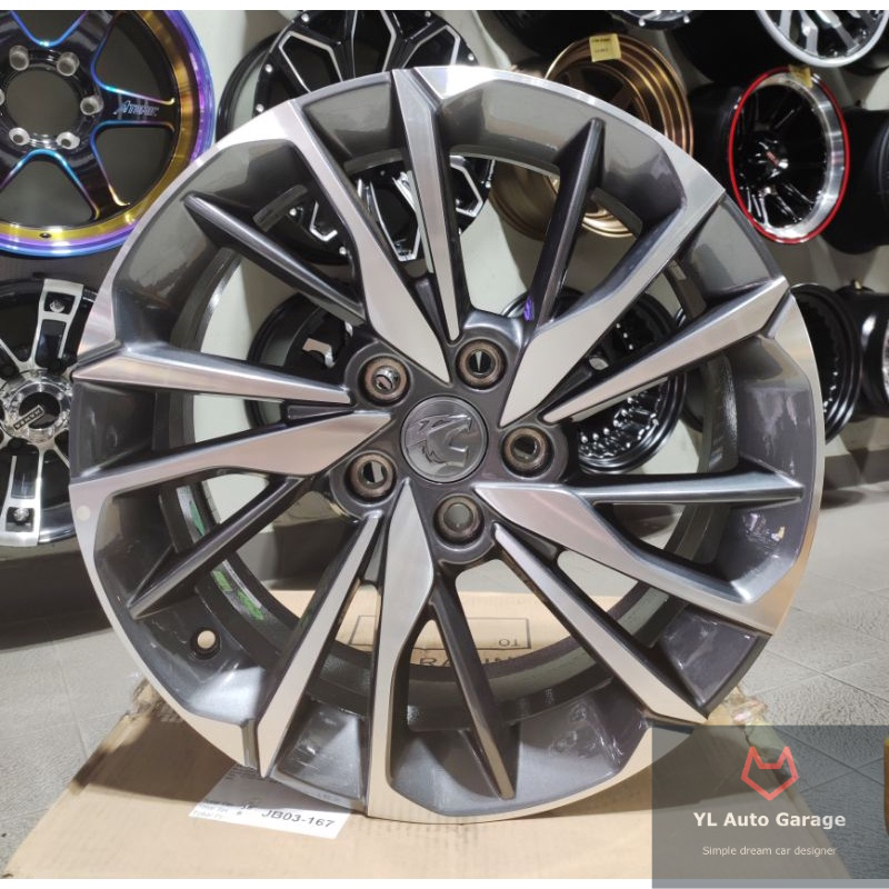 [1 Pieces] Used Proton X50 Original Sport Rim 18x7JJ ET53 Shopee Malaysia