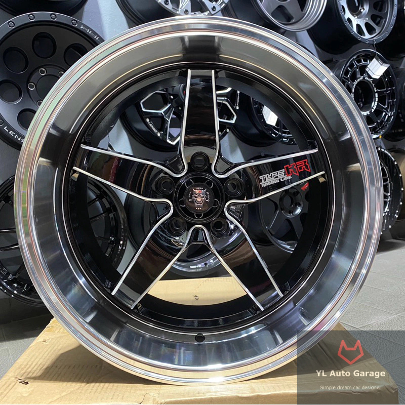 [4x4] K2 Model 230 Sport Rim [Machine Lips] 18x10.5JJ ET12 (5x114.3 ...