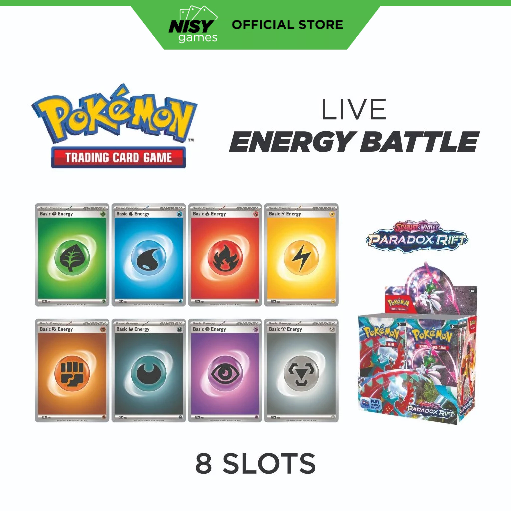 LIVE RIP] Pokemon TCG Energy Battle - SV04 Paradox Rift 1 Box (36 Packs) |  Shopee Malaysia