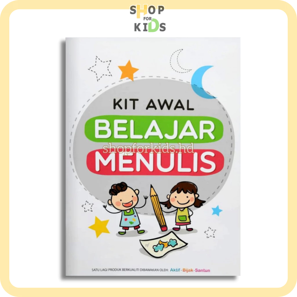 BUKU KIT AWAL BELAJAR MENULIS PRASEKOLAH | Learn to Write Early ...