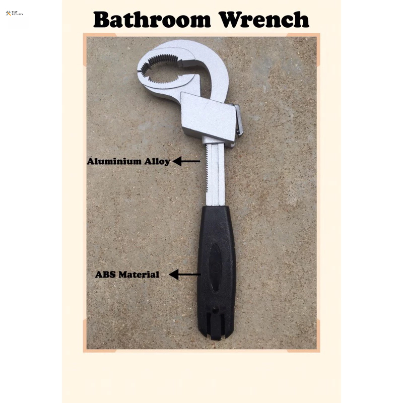 Universal Adjustable Wrench Faucet Bathroom Sink Tools Spanner Faucet