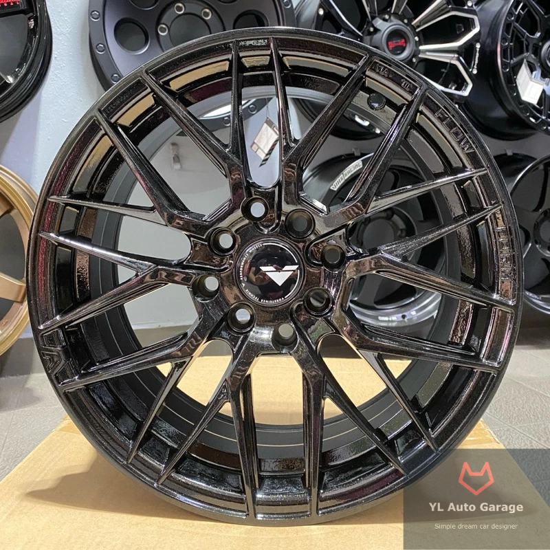 Vorsteiner [Gloss Black] Sport Rim 15x6.5JJ ET40 (4x100/114.3) | Shopee ...
