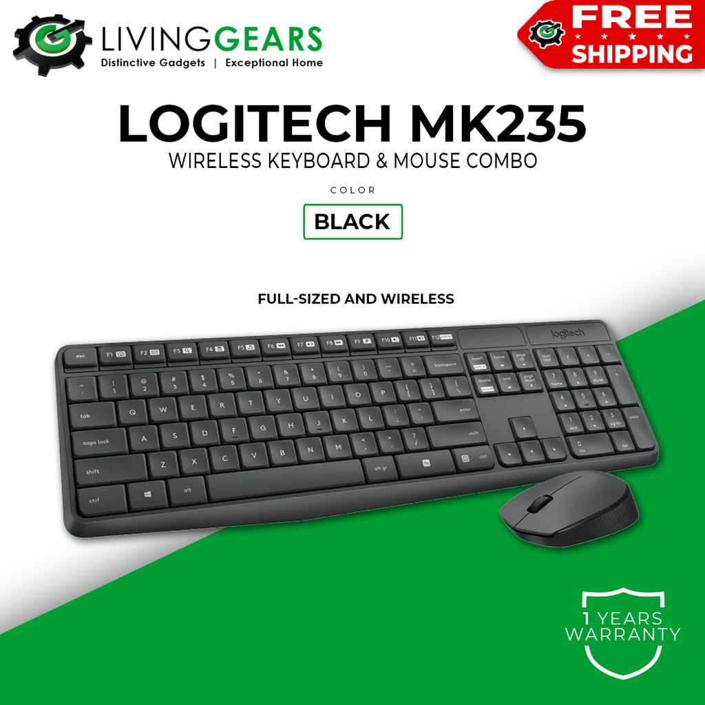 Logitech Wireless Combo MK235 / MK275 / MK270R / MK295 / MK220 Keyboard ...