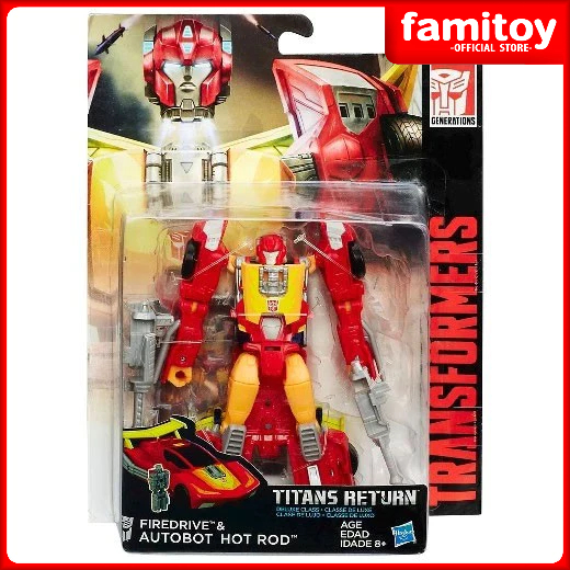 Hasbro Transformers Titans Return Deluxe Class Autobot Hot Rod