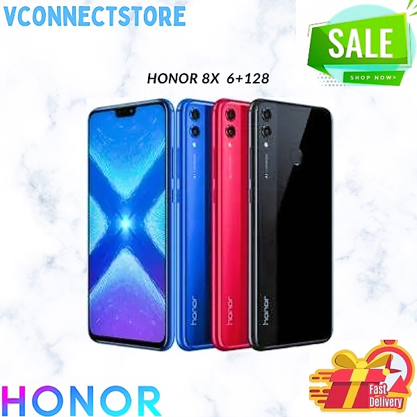 Honor 8x (6+128 4GLte) 100% Original Showroom Demoused 90-95% Condition LikeNew