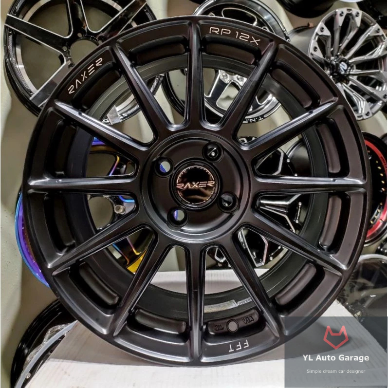 Raxer RP12X Flow Forming Sport Rim 16x7JJ ET42 (4x100) | Shopee Malaysia