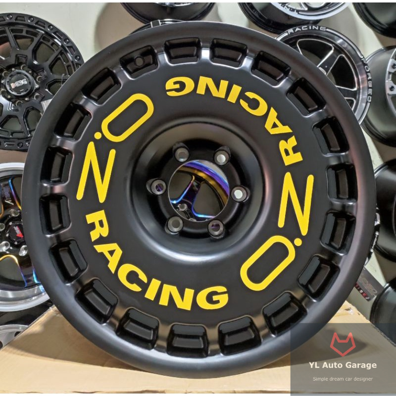 [4x4] Oz Sport Rim [Matte Black] 18x10JJ ET-15 (6x139.7) | Shopee Malaysia