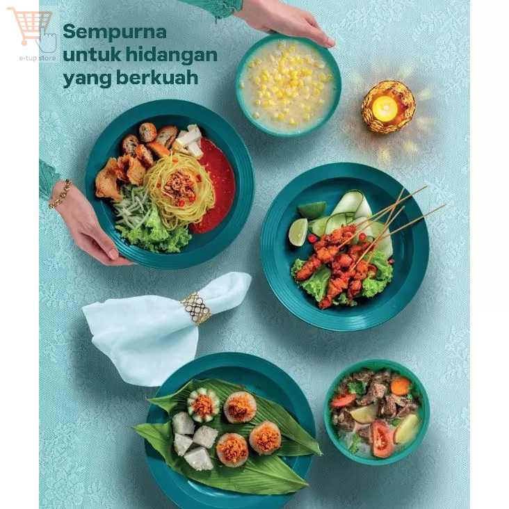 Tupperware Gourmet Plates (4 or 8) 550ml OR Bowls (4 or 8) | Shopee ...