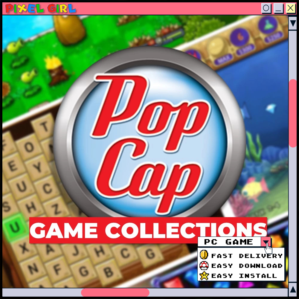 PopCap Games Collection PC Digital Download Offline [PC Game] Shopee