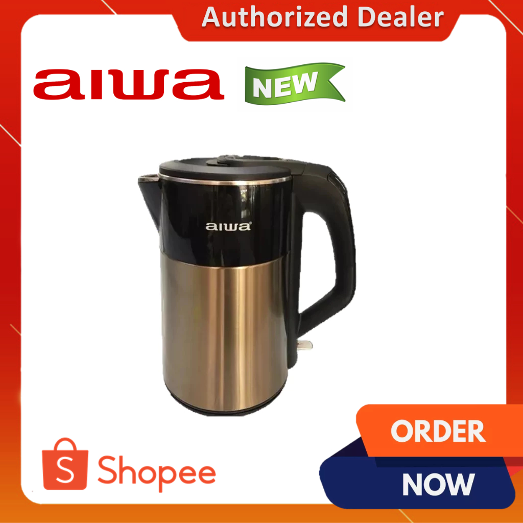 Khind EK2000 Jug Kettle 2.0L COOL TOUCH BODY Stainless Steel Inner Body