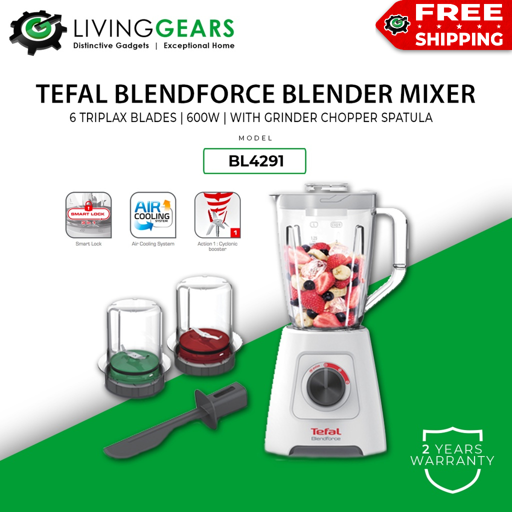 Tefal Blender Blendforce Triplax & Chopper BL3071/BL2B41/BL4291/BL4361