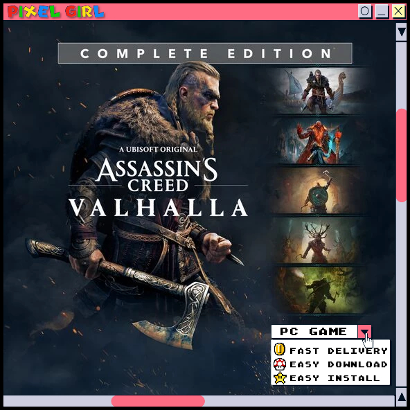 Assassin's Creed Valhalla Complete Edition PC Digital Download Offline ...