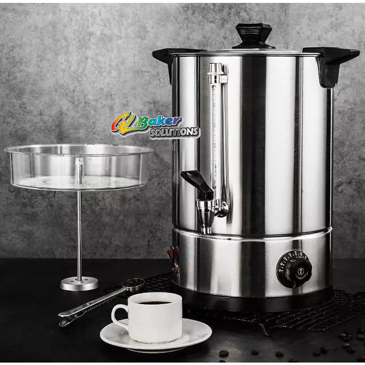 RAAMKA Coffee Percolator Commercial Coffee Urn Stainless
