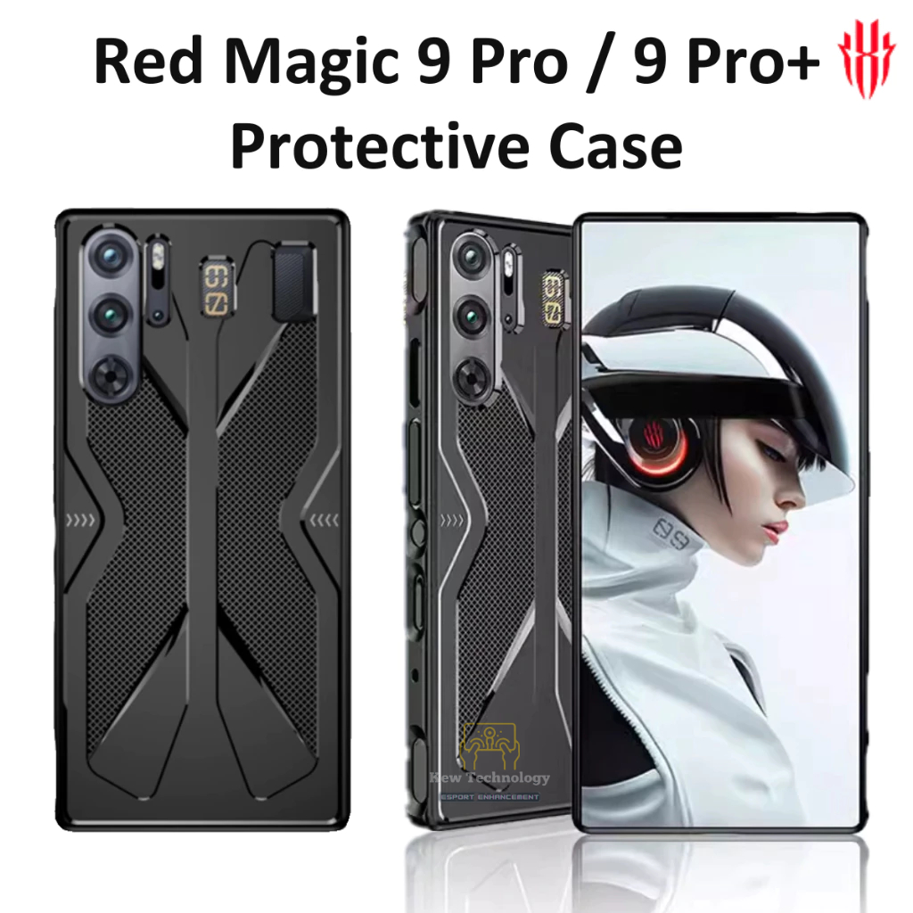 Red Magic 9 Pro RedMagic 9 Pro Protective Case Cover Casing Red