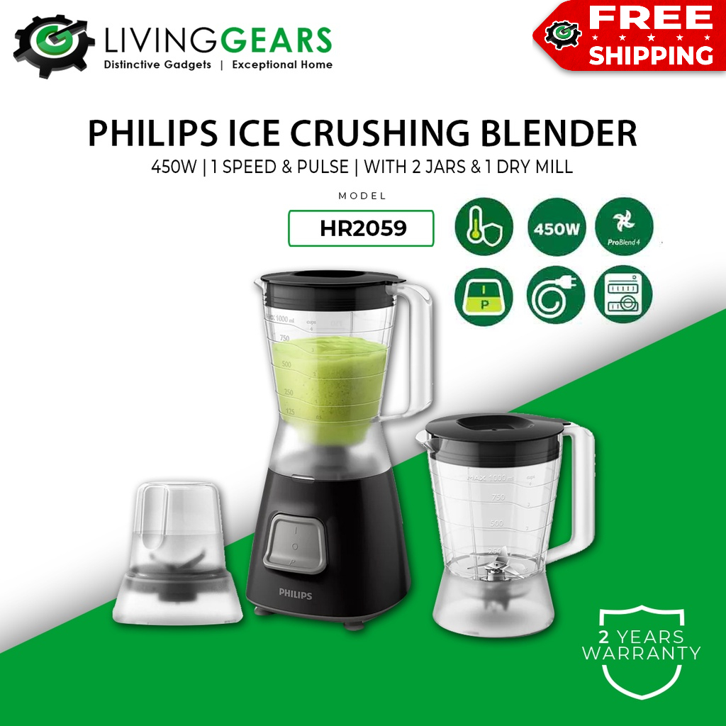 Philips Daily Collection Blender Jar HR2051 HR2056 HR2059 HR2041 Shopee Malaysia