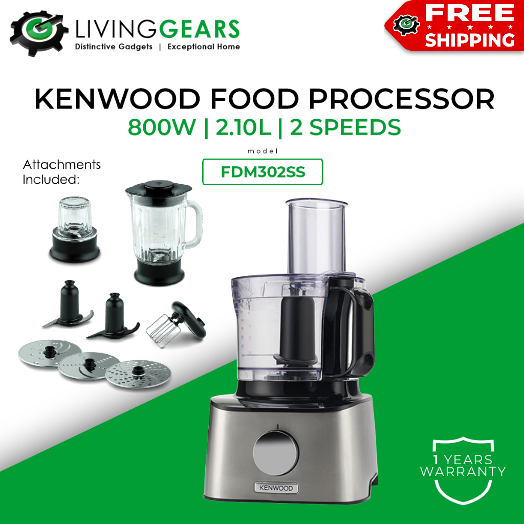 Kenwood Food Processor 2.1L 800W (FDM302SS) Shopee Malaysia