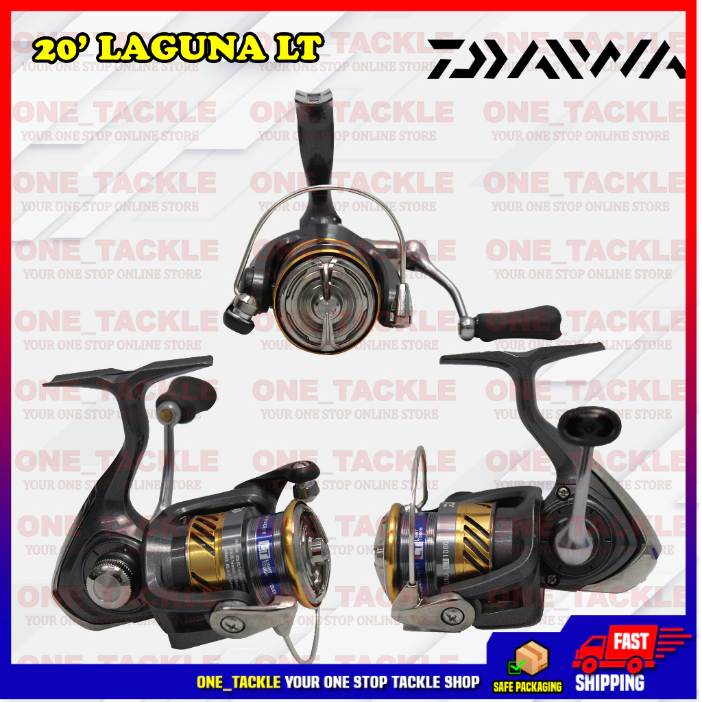 Daiwa Laguna Spinning Reels Daiwa Laguna LT Spinning Reel - 5.3:1 Gear  Ratio With 3+1 Ball Bearings Laguna LT Lightweight Fishing Reel With Carbon  Frame